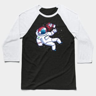 Astronaut frappucino Baseball T-Shirt